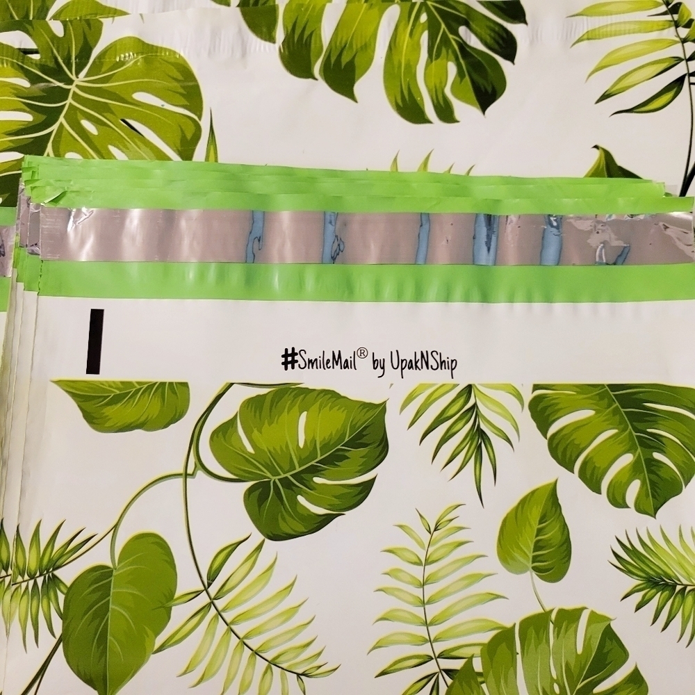 🍌 Banana Leaf 🍃 Poly Mailer Bundle ▪︎45 pack - Picture 9 of 11